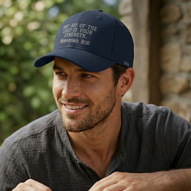 Brodée Casquette de Baseball Christian Joy Lord Strength (Créateur téléchargé)