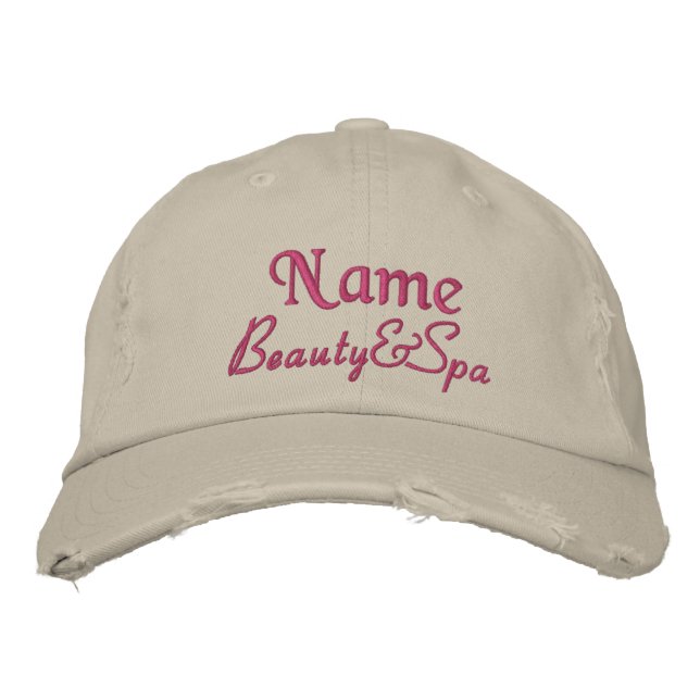 Brodée Casquette de baseball customisé (Devant)