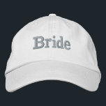 Brodée Casquette de baseball de jeune mariée<br><div class="desc">Customisez votre casquette pour votre lune de miel,  jour du mariage,  ou partie de bachelorette ! Ce casquette peut être personnalisé ainsi il équipe de quelque style ou thème vous recherchiez.</div>