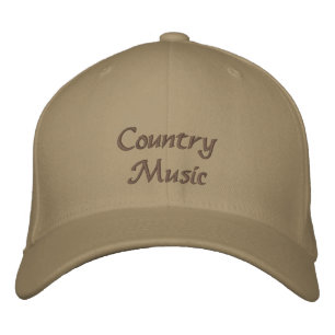 Brodée Casquette de baseball de musique country