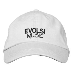 Brodée Casquette de baseball de musique EVOLSI