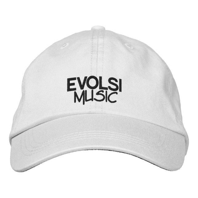 Brodée Casquette de baseball de musique EVOLSI (Devant)