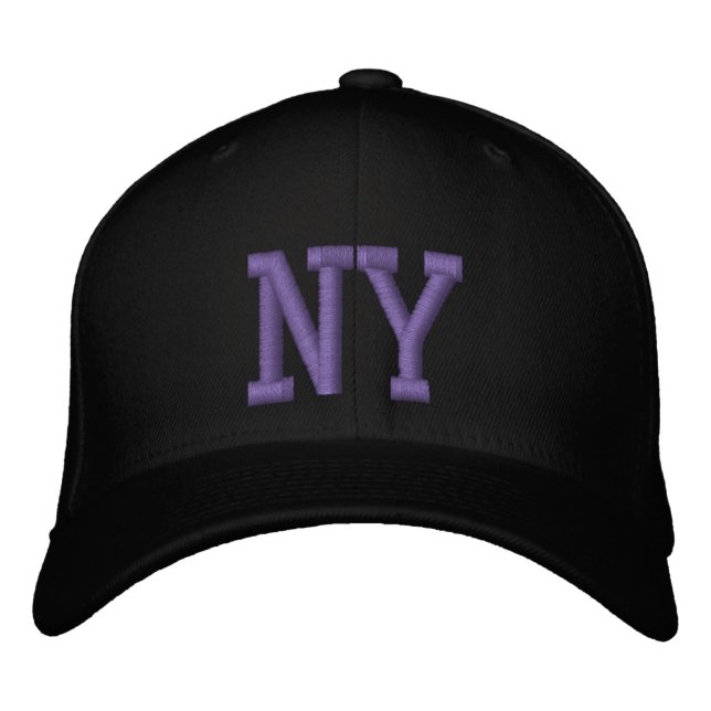Brodée Casquette de baseball de souvenirs de New York Cas (Devant)