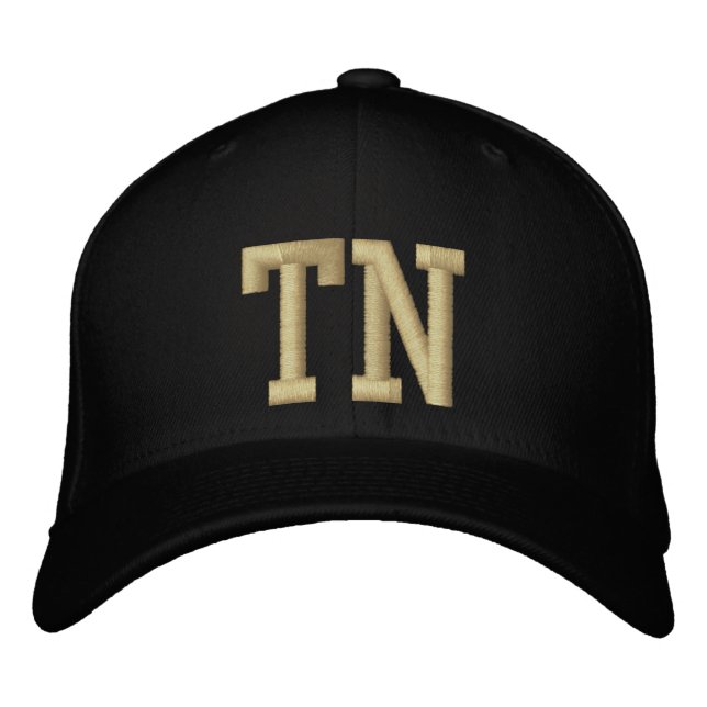 Brodée Casquette de baseball du code postal du Tennessee  (Devant)