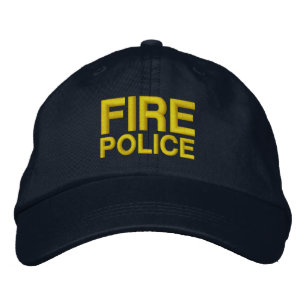 BRODÉE CASQUETTE DE BASEBALL EMBROIDÉE PAR LA POLICE DES
