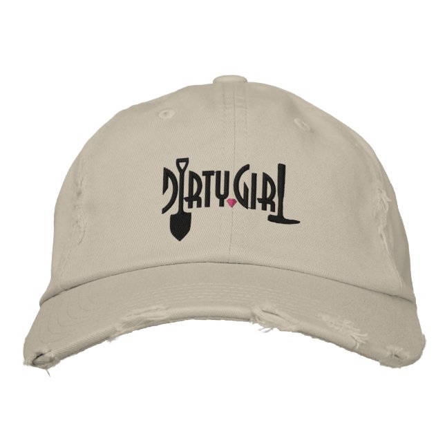 Brodée Casquette de baseball féminin en uniforme et dénud (Devant)