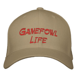 Brodée Casquette de baseball Gamefowl Life