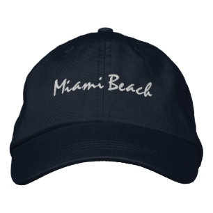 Brodée Casquette de baseball Miami Beach Floride