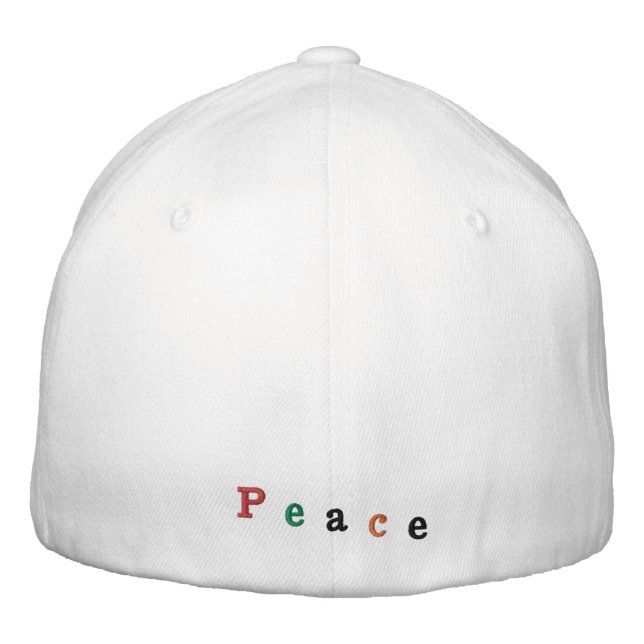 Brodée casquette de baseball "Paix" (Dos)