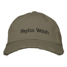 Casquette de baseball personnalisable en détresse