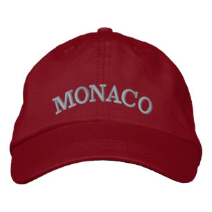 Brodée Casquette de baseball personnalisé Monaco