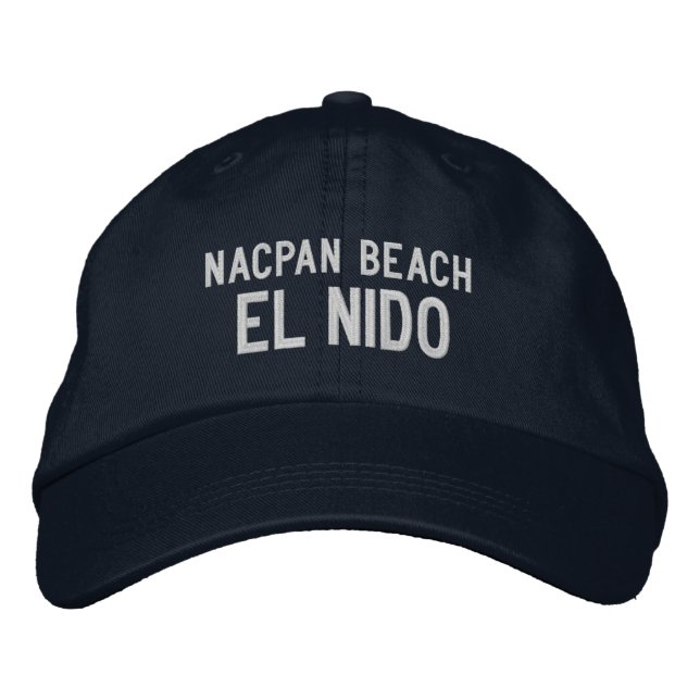 Brodée Casquette de baseball philippin El Nido (Devant)