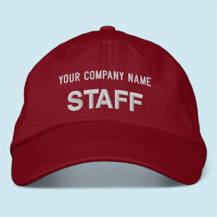 Brodée Casquette de Baseball pour le Personnel Chapeau d'