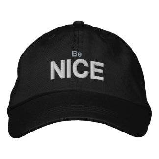 Brodée Casquette de baseball « Sois GENTIL »