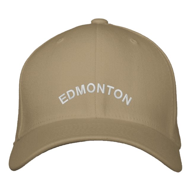 Brodée Casquette de baseball Souvenir d'Edmonton Casquett (Devant)