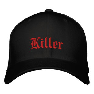 Brodée Casquette de baseball tueur