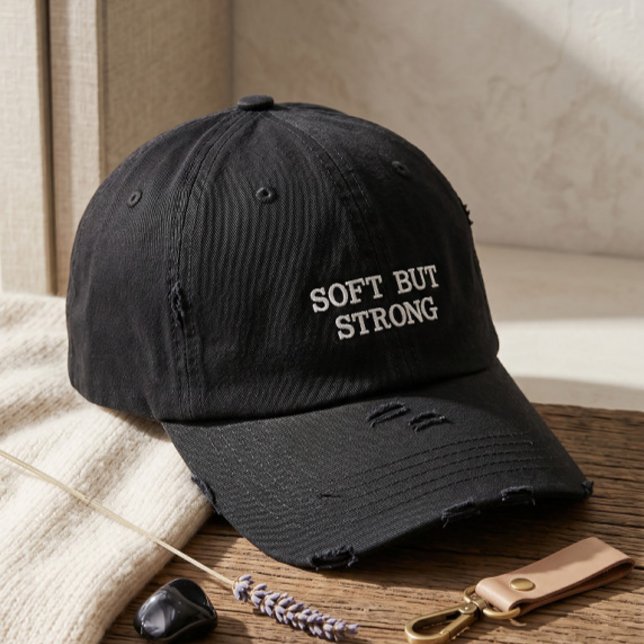 Brodée Casquette de Baseball | Typographie de Terre esthé (Créateur téléchargé)