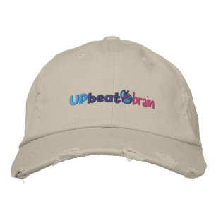Brodée Casquette de baseball UpbeatBrain désorganisé