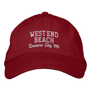 Brodée Casquette de baseball West End Beach Traverse City