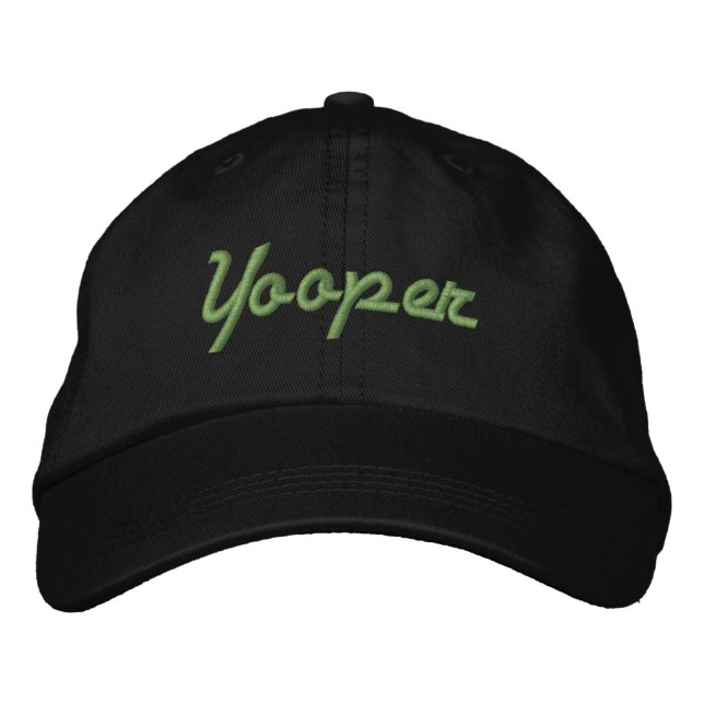 Brodée casquette de baseball "Yooper" (Devant)