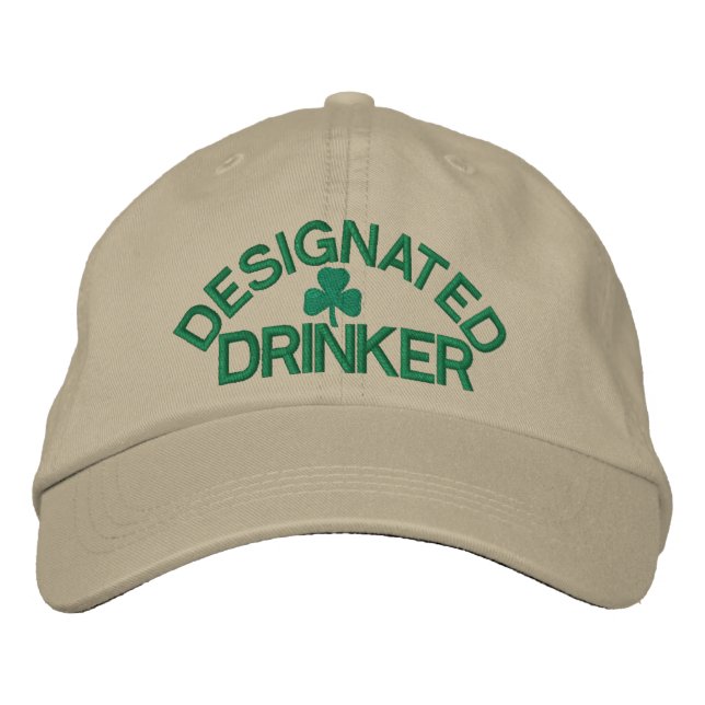Brodée Casquette de boisson désigné par SRF (Devant)