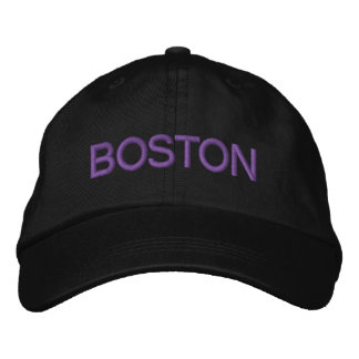 Brodée Casquette de Boston
