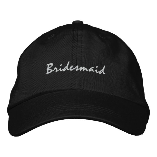 Brodée Casquette de Bridesmaid (Devant)