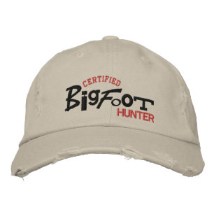 Brodée Casquette de broderie certifié BIGFOOT Hunter Hall
