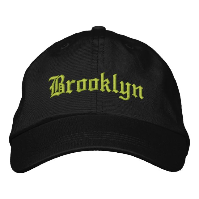 Brodée Casquette de Brooklyn (Devant)