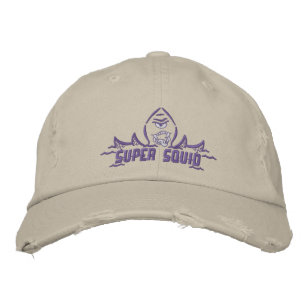 Brodée Casquette de calmar en détresse