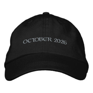 Brodée Casquette de camionneur alternative Navy OCTOBER 2