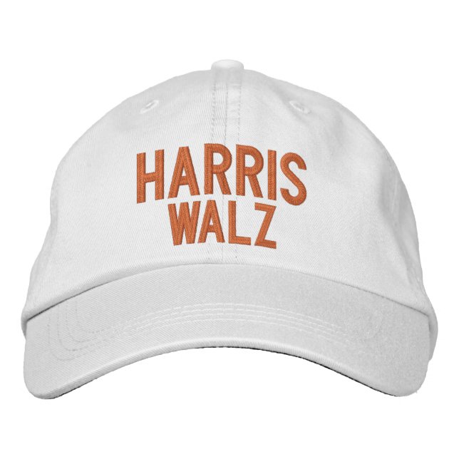 Brodée Casquette de campagne HARRIS WALZ (Devant)
