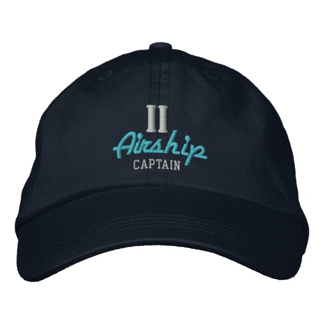 Brodée casquette de CAPITAINE DE DIRGEABLE cap (Devant)