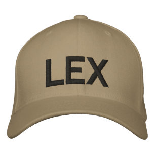 Brodée CASQUETTE de code aéroport LEX