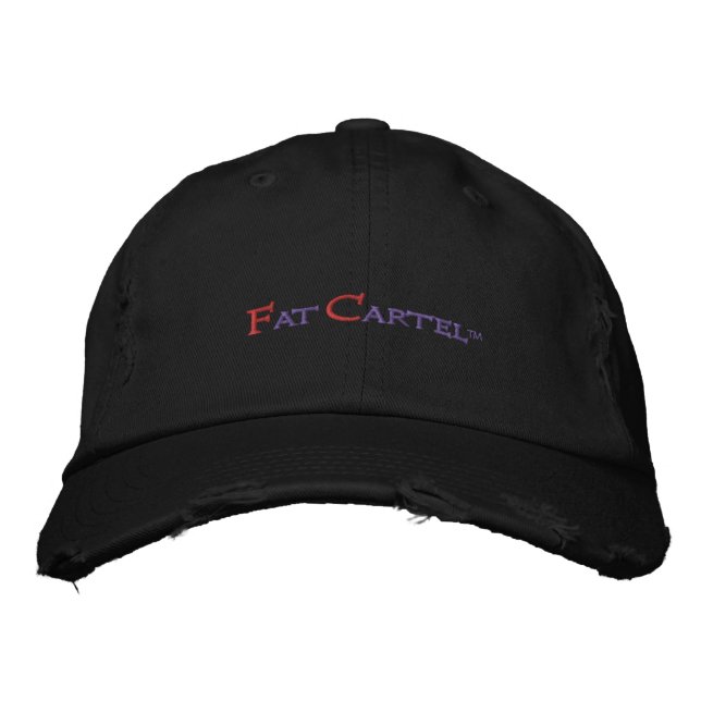 Brodée Casquette de Fat Cartel (Devant)