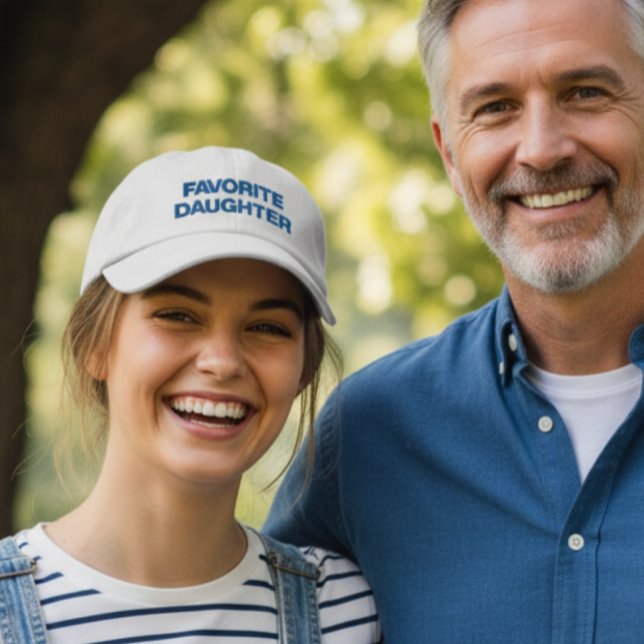 Brodée Casquette de fille préférée (Créateur téléchargé)
