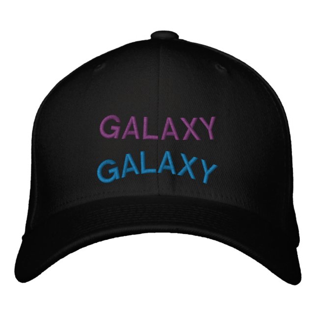 Brodée Casquette de galaxie déformé (Devant)
