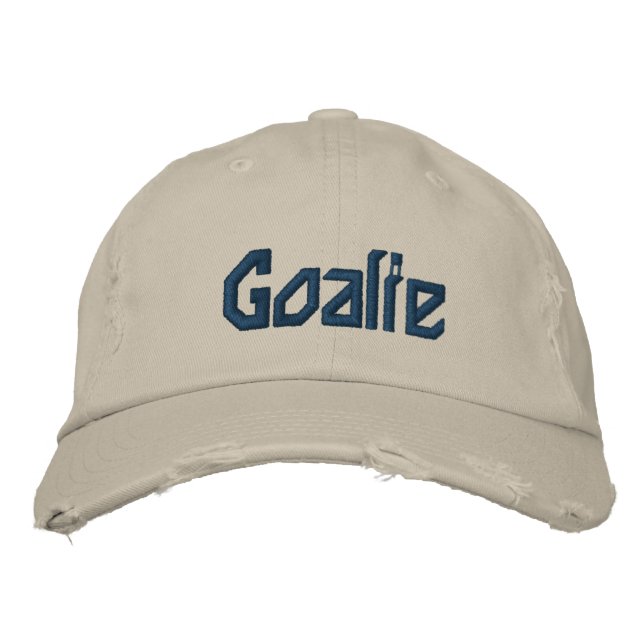 Brodée Casquette de gardien de baseball (Devant)