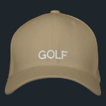 Brodée Casquette de golf<br><div class="desc">PLUS GRAND OBAMA ET D'AUTRES PRÉSIDENTIELS EN DESSOUS !</div>