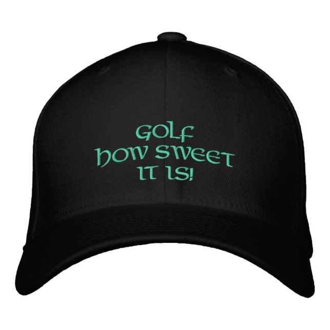 BRODÉE CASQUETTE DE GOLF (Devant)