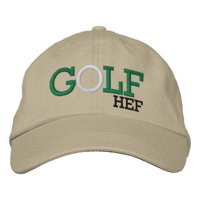 Brodée Casquette de golf (Devant)