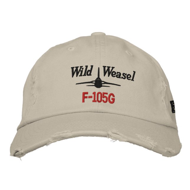 Brodée Casquette de golf F-105G (Devant)