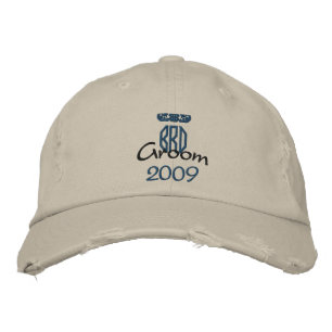 Brodée Casquette de Groom - Customisé