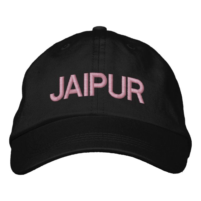Brodée Casquette de Jaipur (Devant)