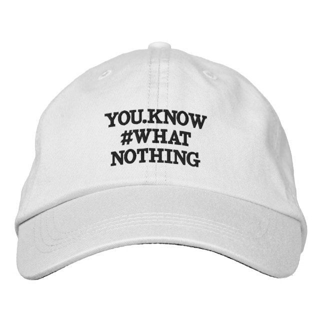 Brodée Casquette de jeunesse avec un design simple et att (Devant)