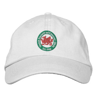 Brodée Casquette de la balle du logo de l'OCS - Blanc