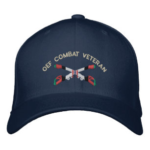 Brodée Casquette de la cavalerie des vétérans de combat d