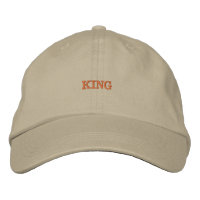 Casquette de la Couronne avec le roi kaki Casquett