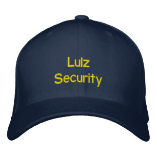 Brodée Casquette de la sécurité de Lulz