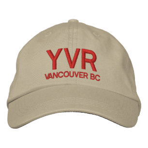 Brodée Casquette de l'aéroport international de Vancouver